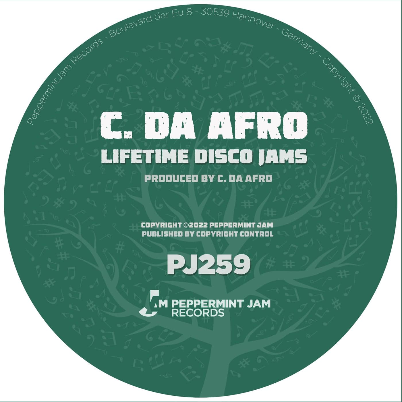 image cover: C. Da Afro - Lifetime Disco Jams / PJ259