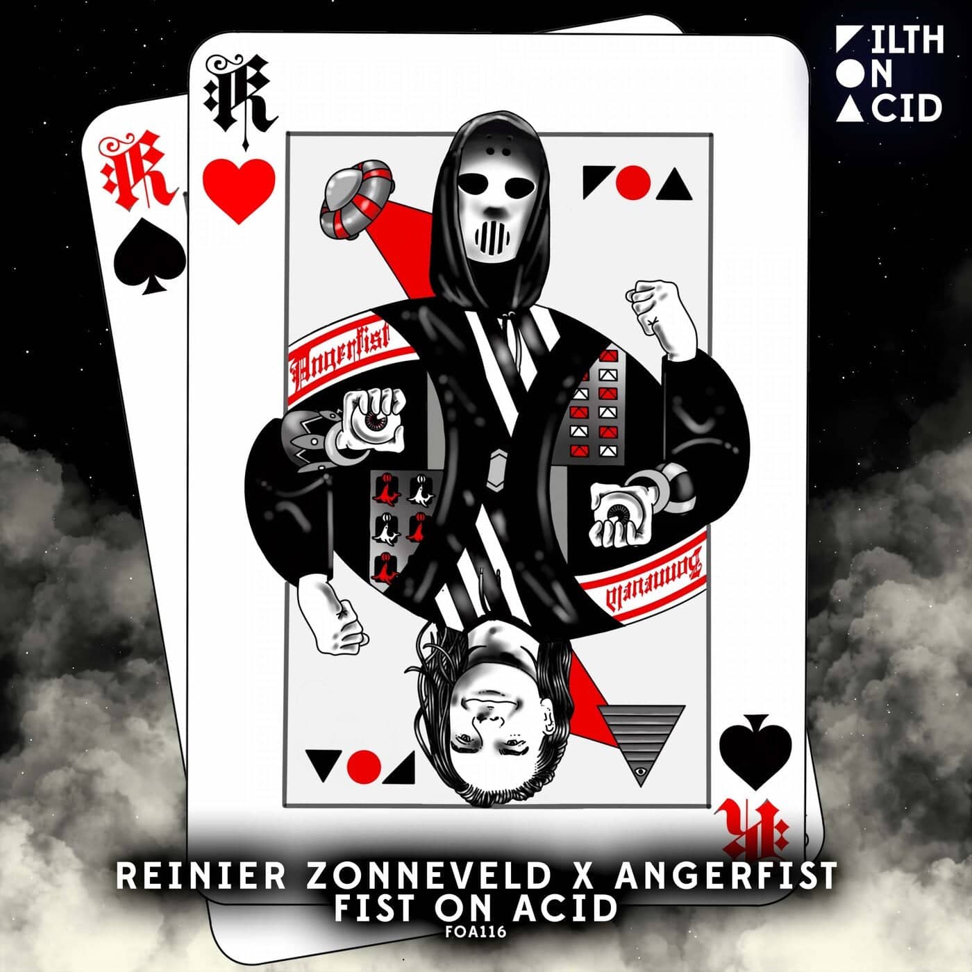 image cover: Angerfist, Reinier Zonneveld - Fist On Acid / FOA116