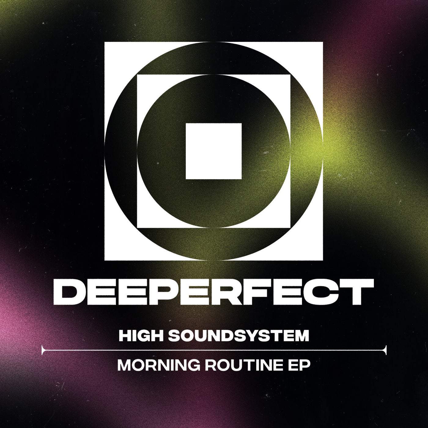 image cover: High Soundsystem - Morning Routine EP / DPE1874