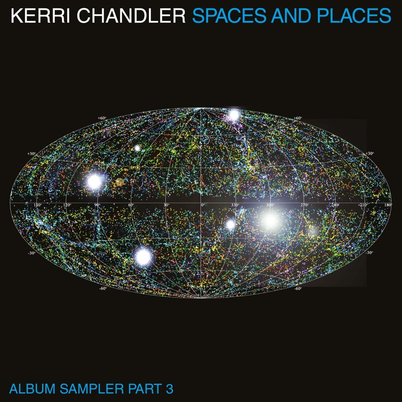 image cover: Kerri Chandler, Dora Dora - Spaces and Places Album Sampler 3 / KTLP1SAMPLER3