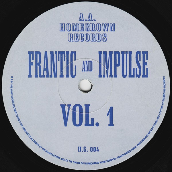 image cover: Frantic And Impulse - Vol. 1 /