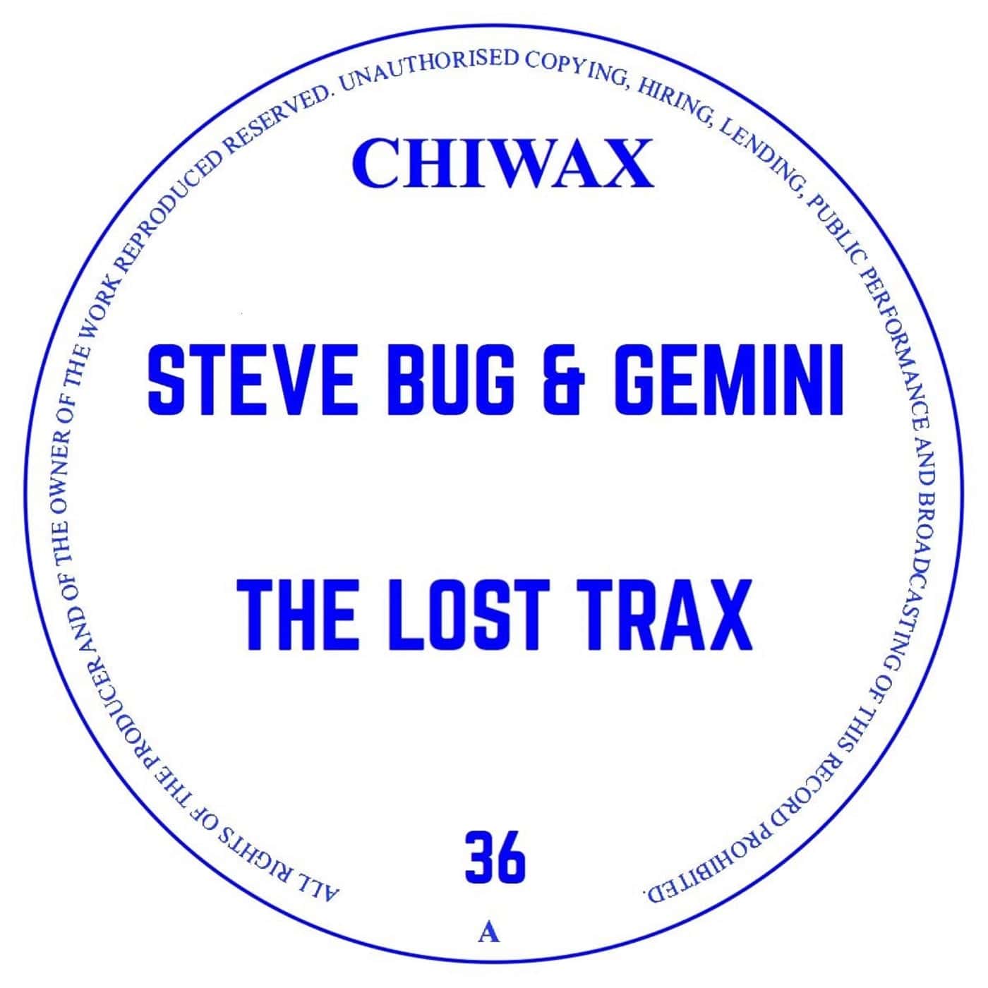 Download Gemini, Steve Bug - The Lost Trax on Electrobuzz