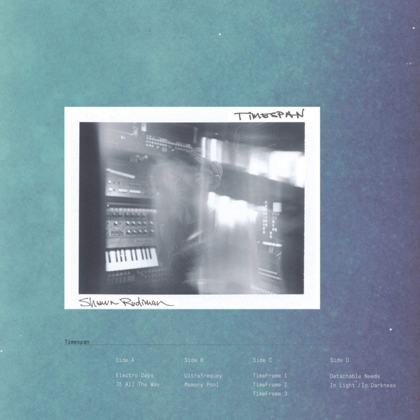 image cover: Shawn Rudiman - Timespan / PGHTRXLP02