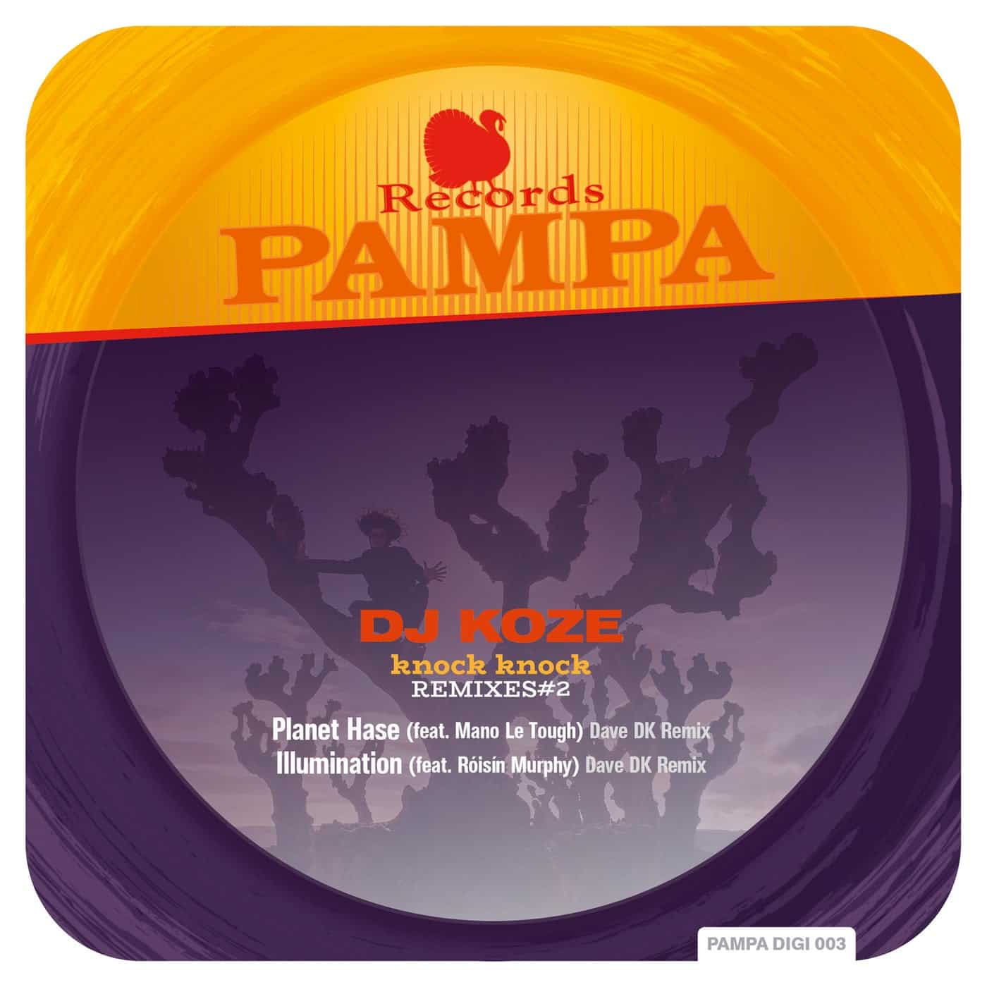 image cover: DJ Koze, Mano Le Tough, Roisin Murphy - Knock Knock Remixes #2 / PAMPADIGI003