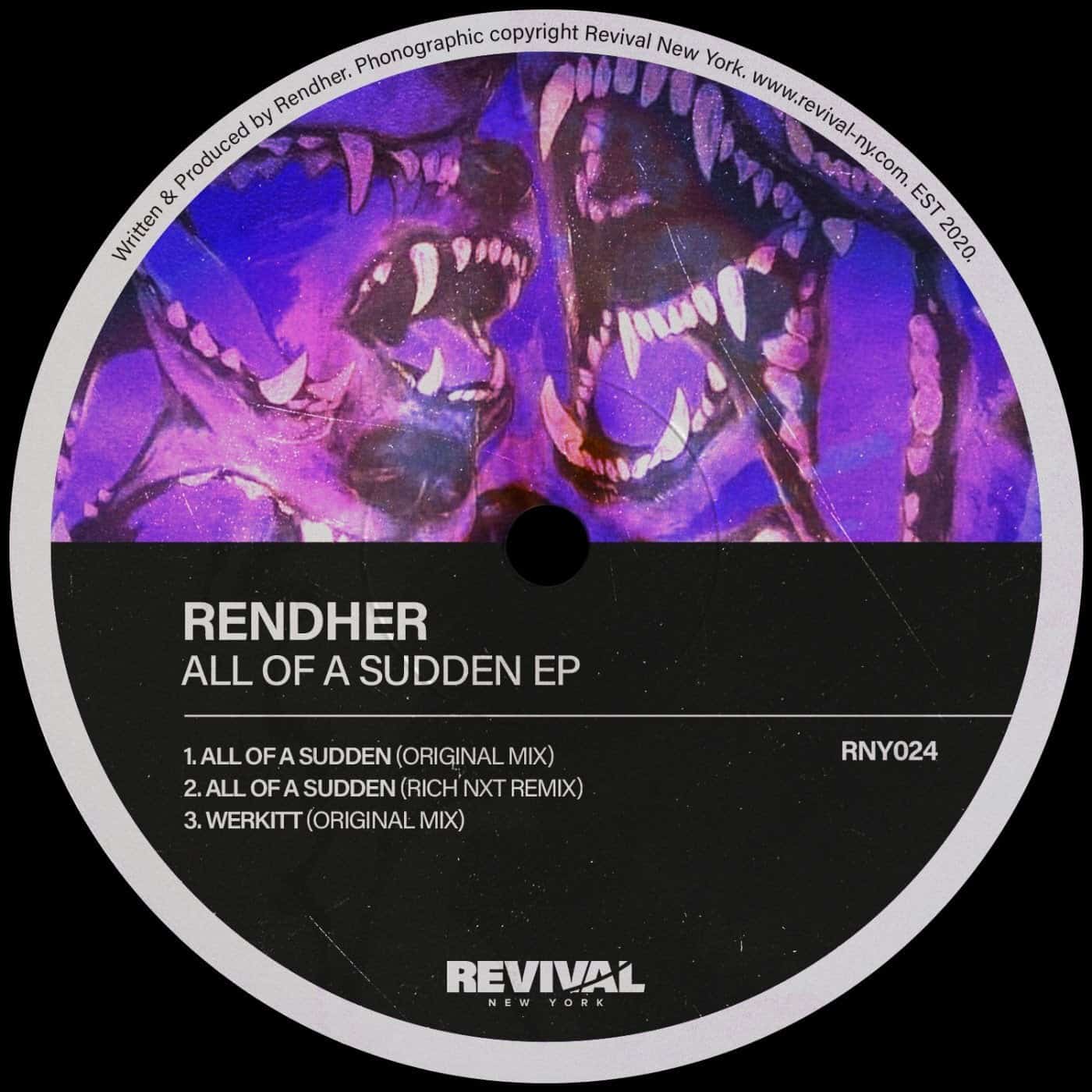 Download Rendher - All of A Sudden EP on Electrobuzz