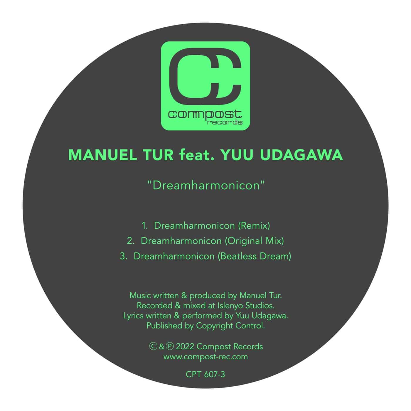 image cover: Manuel Tur, Yuu Udagawa - Dreamharmonicon / CPT6073