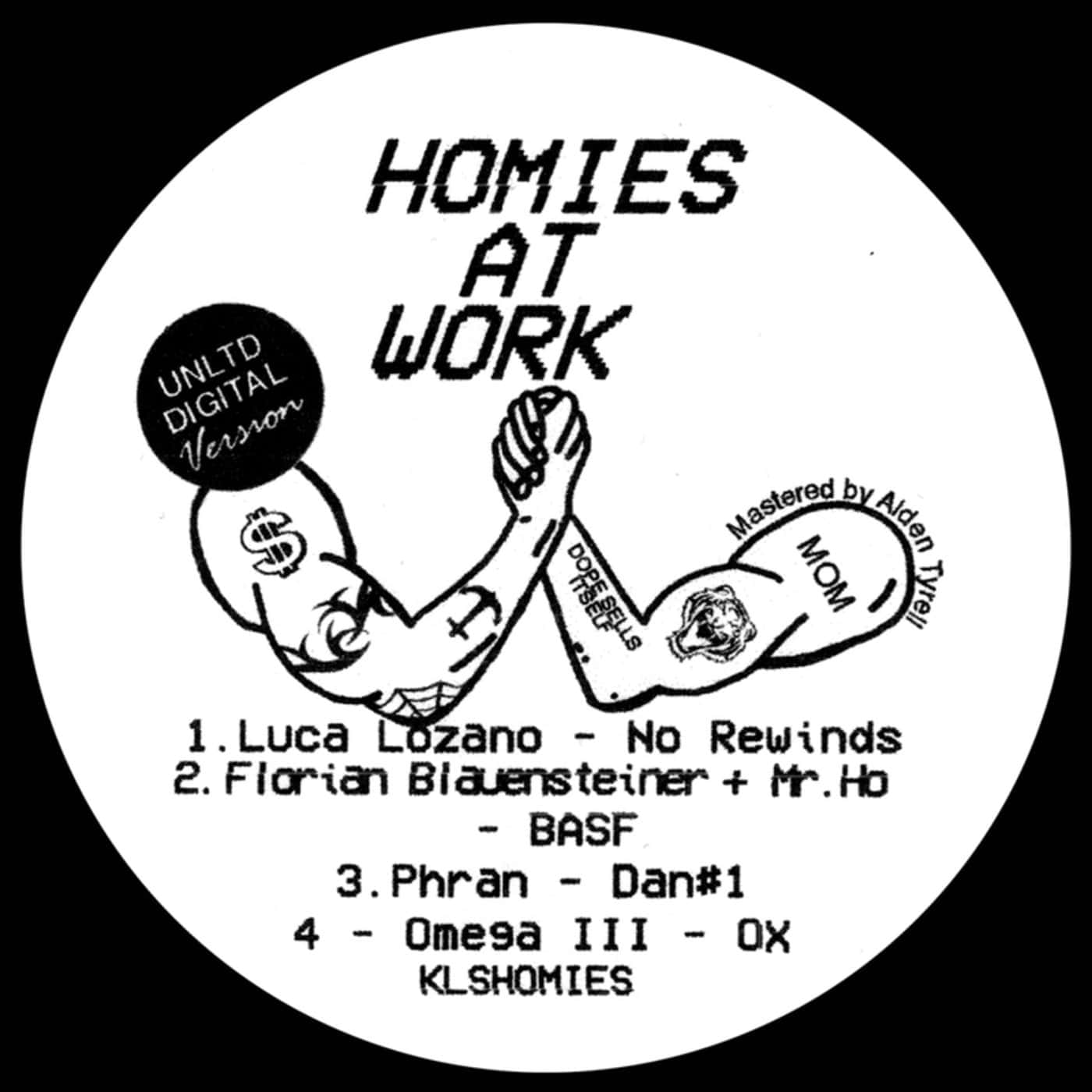 image cover: Luca Lozano, Mr. Ho, Florian Blauensteiner, Phran, Omega III - Homies at Work / KLSHOMIES