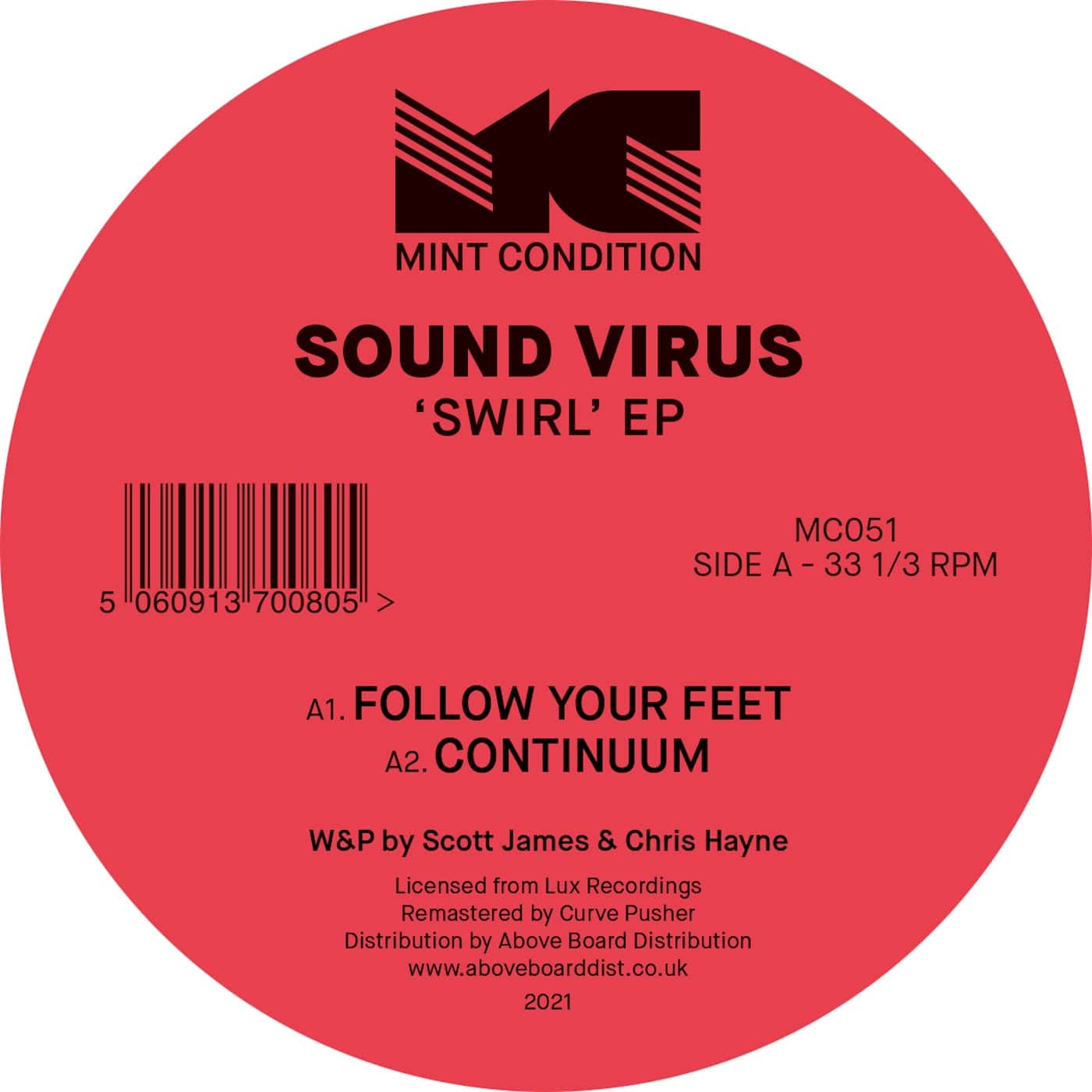 image cover: Sound Virus - Swirl EP / MC051