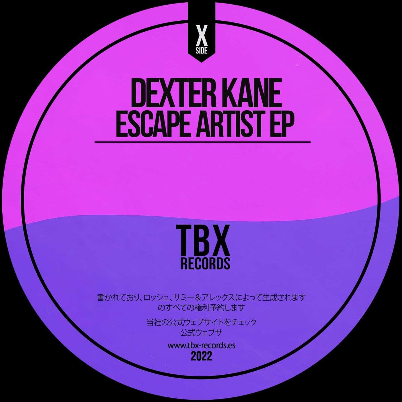 image cover: Dexter Kane - Escape Artist EP / 2022-09-01