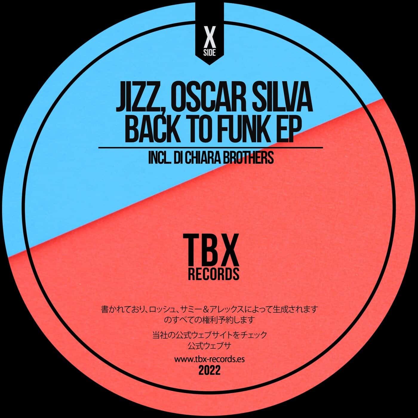 image cover: Jizz, Oscar Silva - Back To Funk EP / TBX39