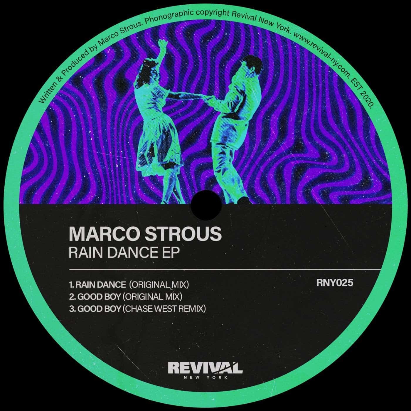 image cover: Marco Strous - Rain Dance EP / RNY025