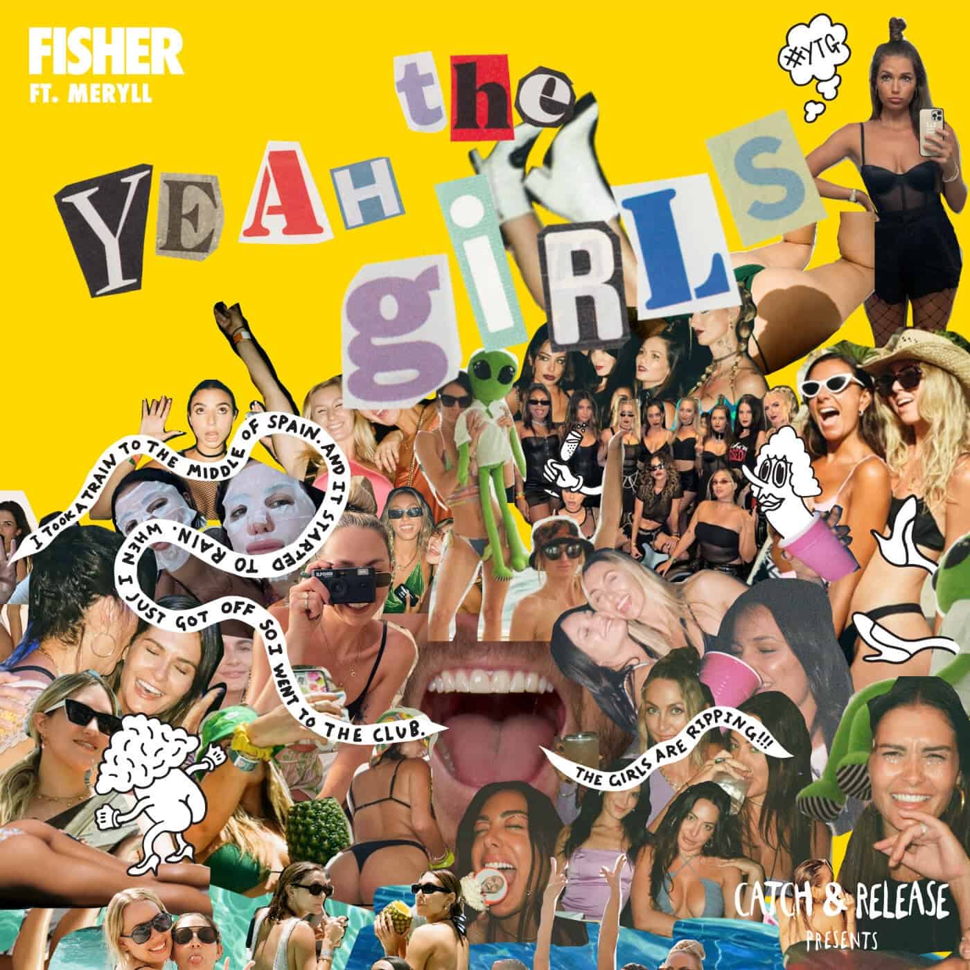 image cover: FISHER (OZ) - Yeah The Girls / CR021B