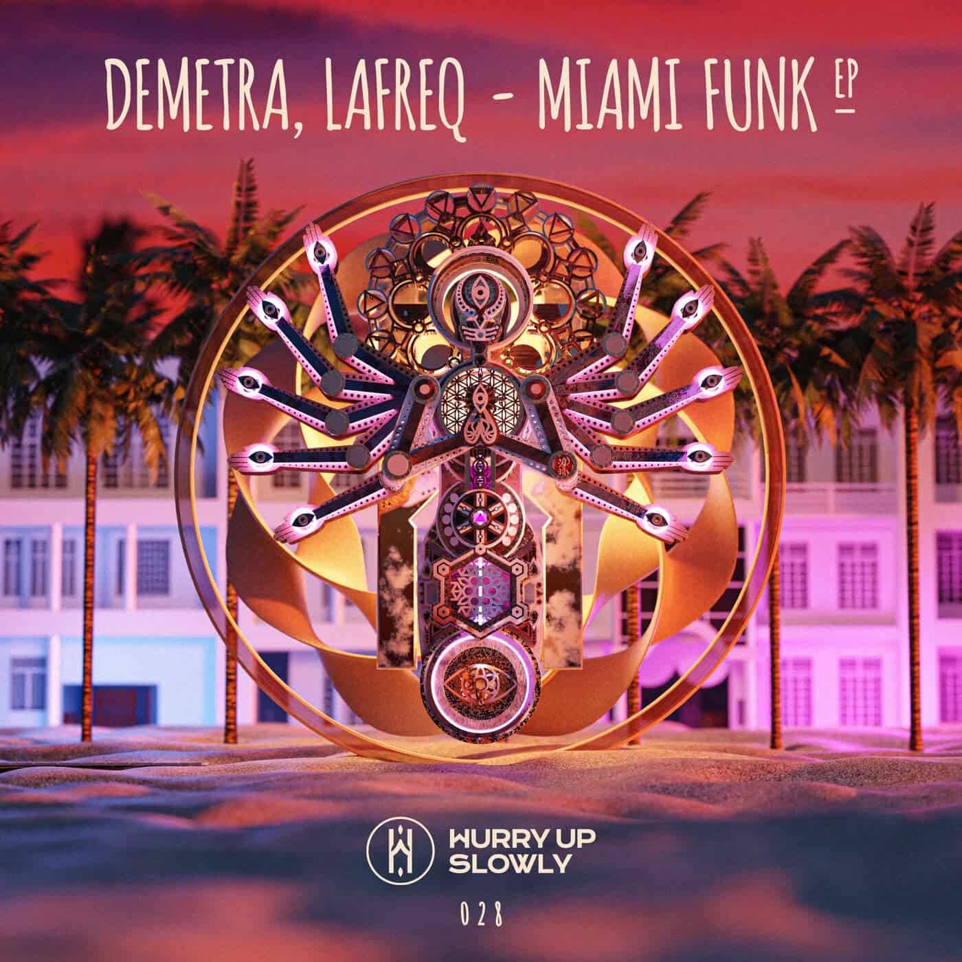 image cover: DemetRa, Lafreq - Miami Funk EP / HUS028