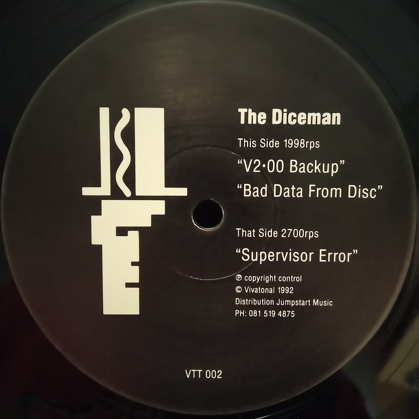 image cover: The Diceman - Supervisor Error /