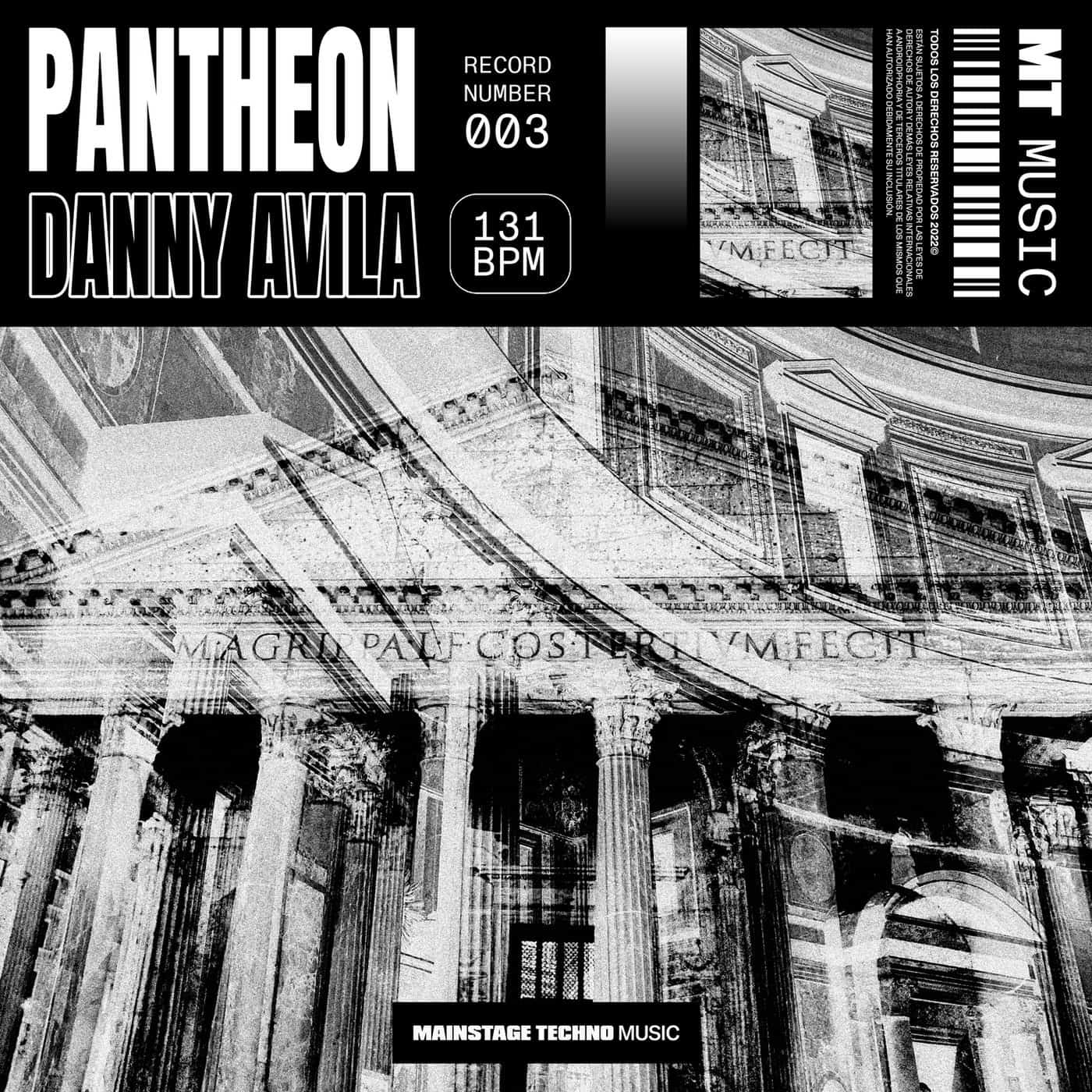 image cover: Danny Avila (ES) - Pantheon (Extended Mix) / MTM003