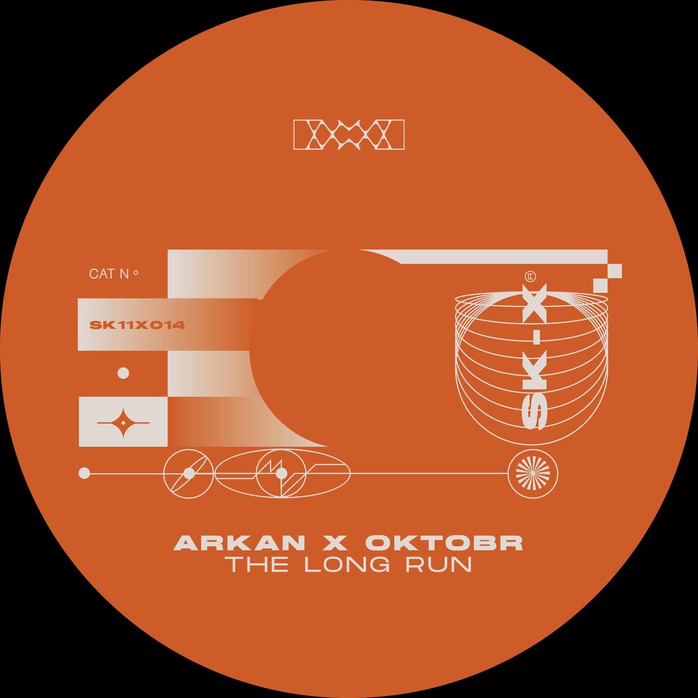 image cover: Arkan, Oktobr - The Long Run / SK11X014
