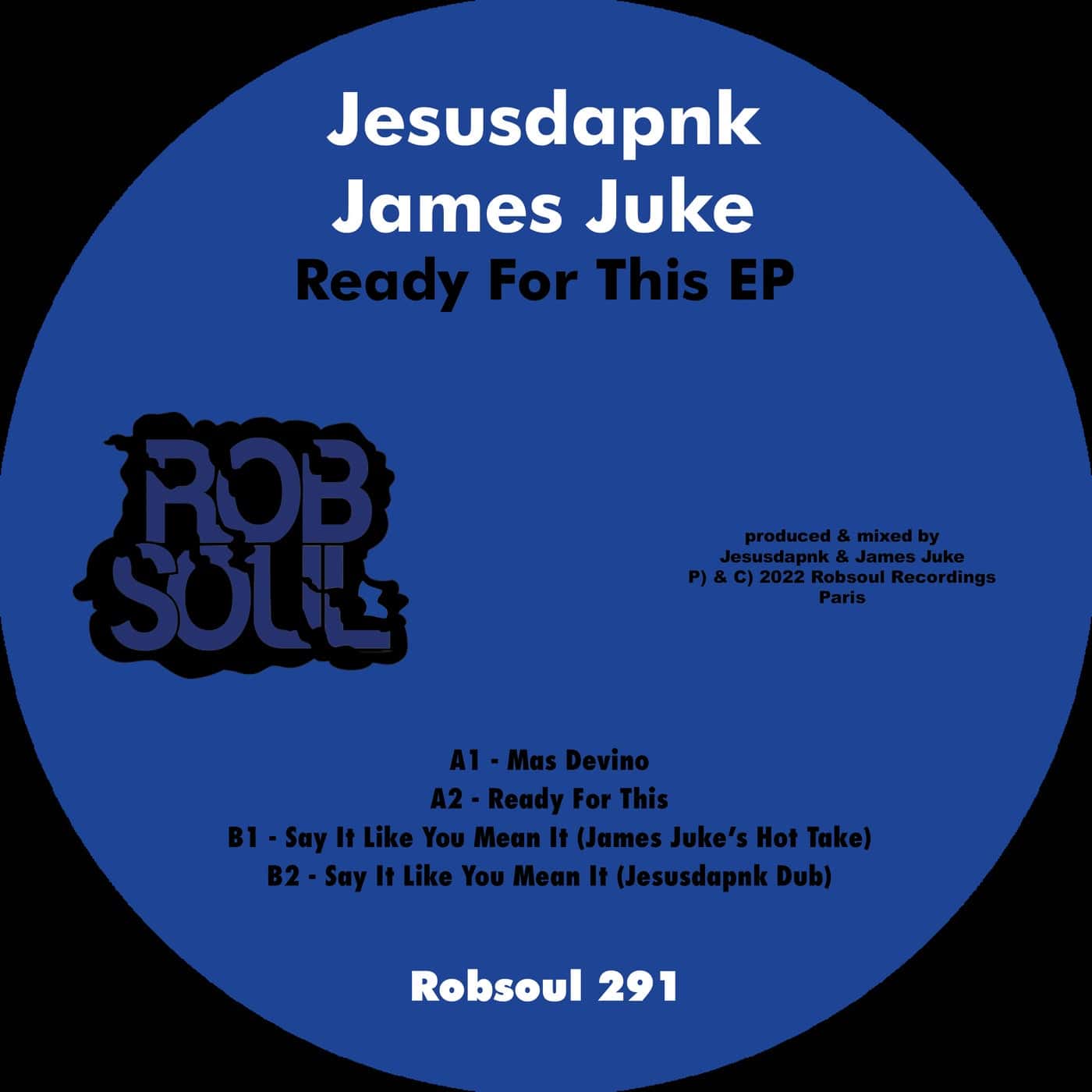 image cover: Jesusdapnk, James Juke - Ready For This EP / RB291