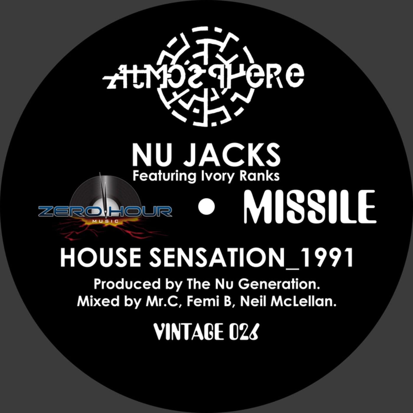 image cover: Nu Jacks, Ivory Ranks - House Sensation_1991 / MVD026