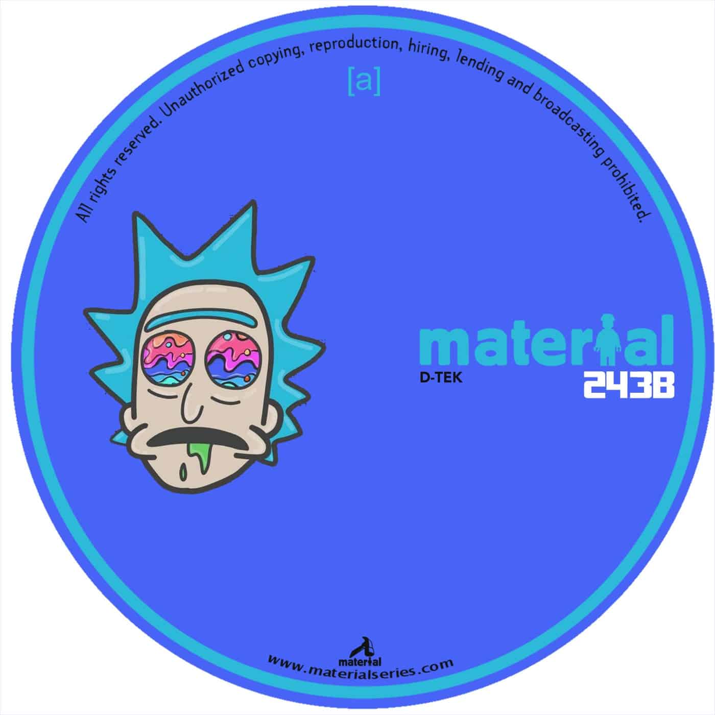 image cover: D-Tek - Feeling Not Good / MATERIAL243B