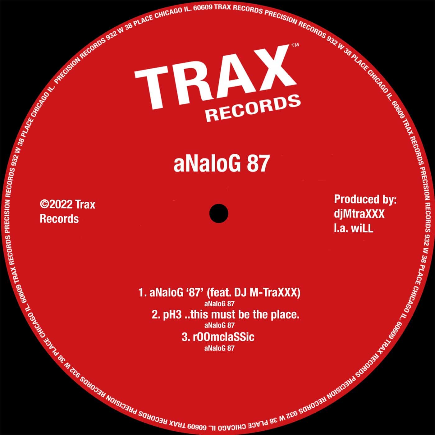 Download DJ M-Traxxx, ANALOG 87 - Analog 87 on Electrobuzz