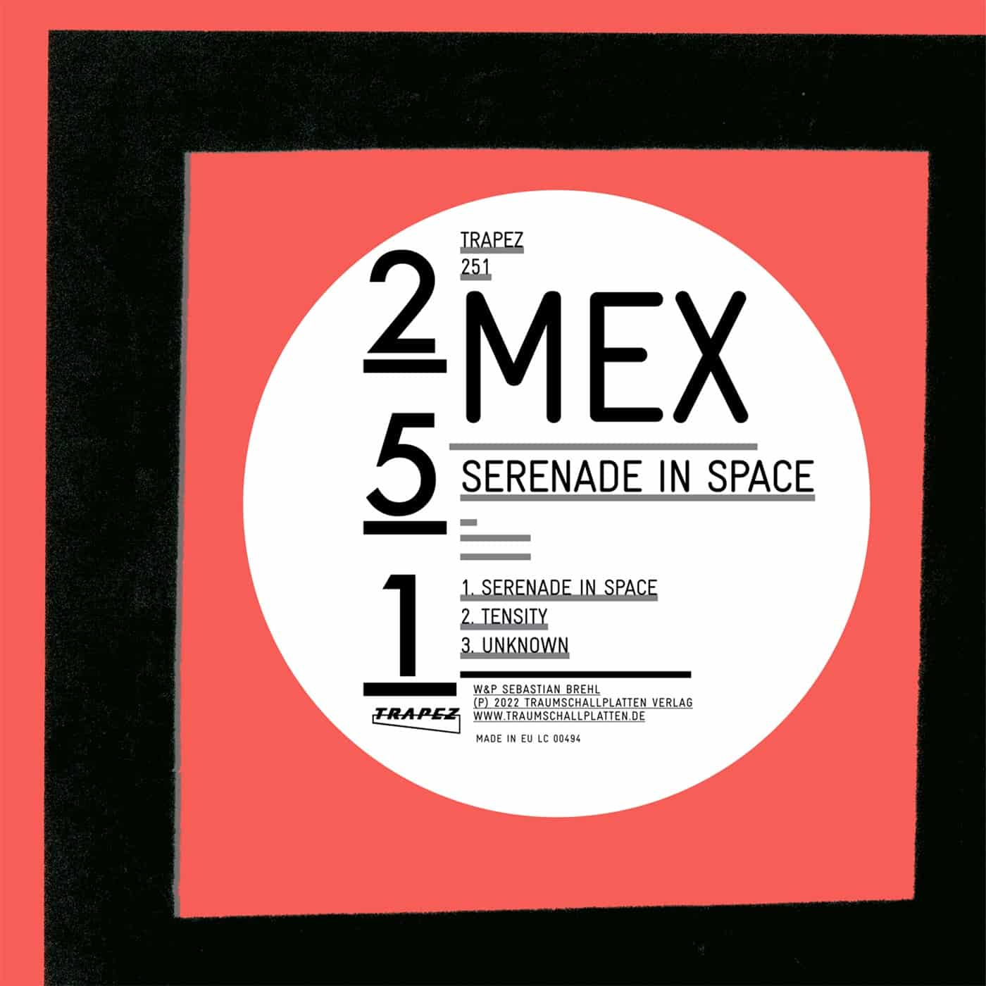 image cover: Mex - Serenade In Space / TRAPEZ251