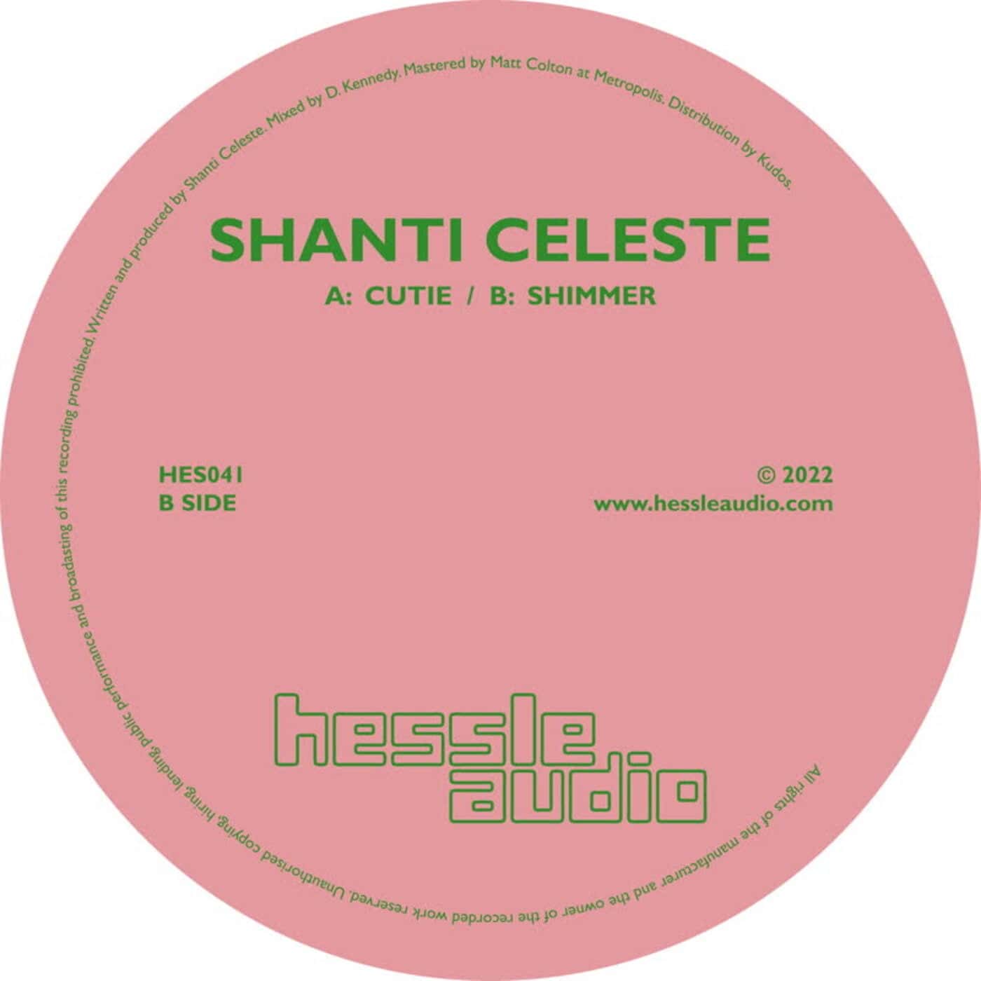 image cover: Shanti Celeste - Cutie / Shimmer / HES041D