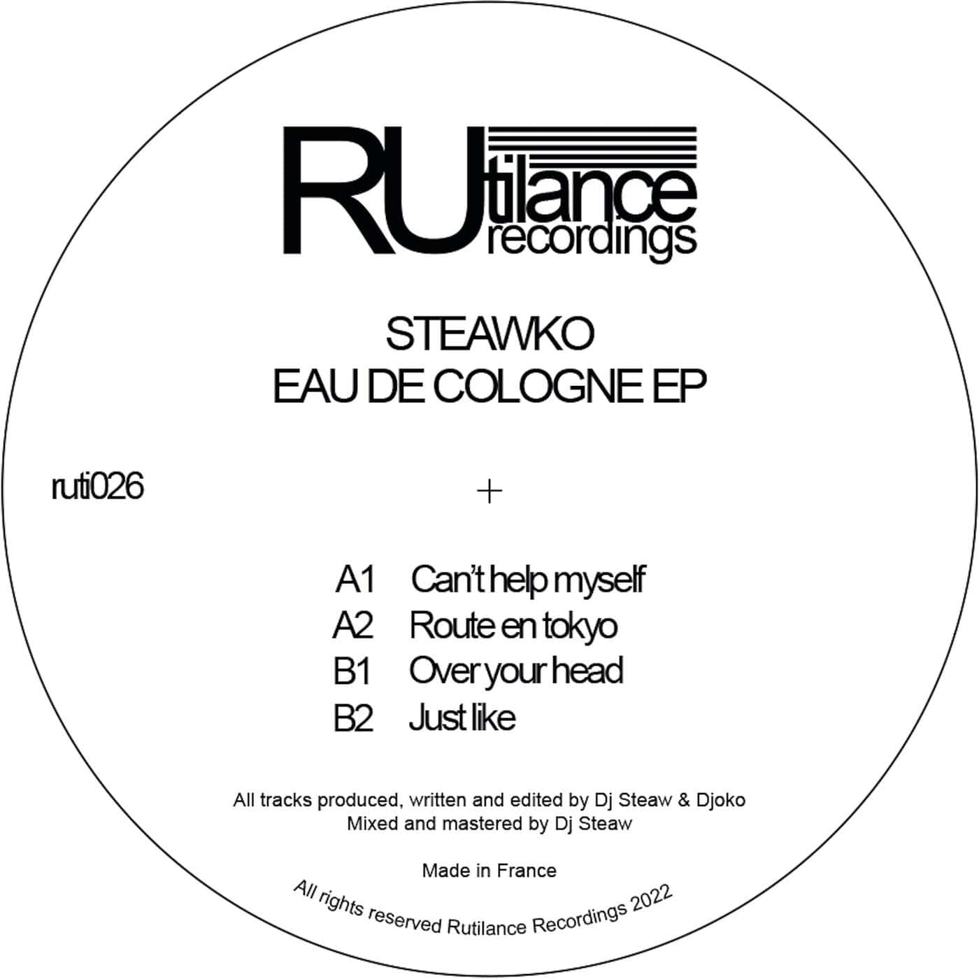 image cover: Steawko - Eau de Cologne EP / RUTI026