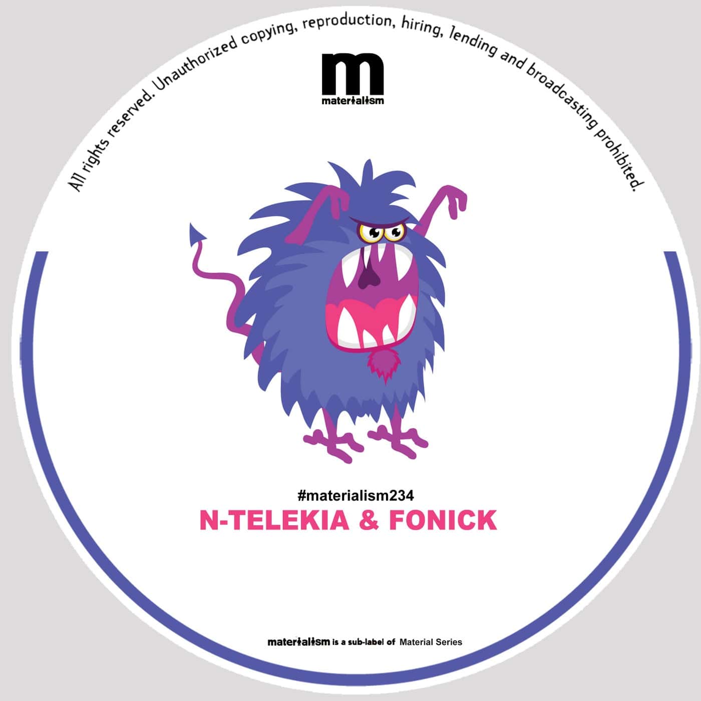 image cover: N-Telekia, FONICK - Angels / MATERIALISM234