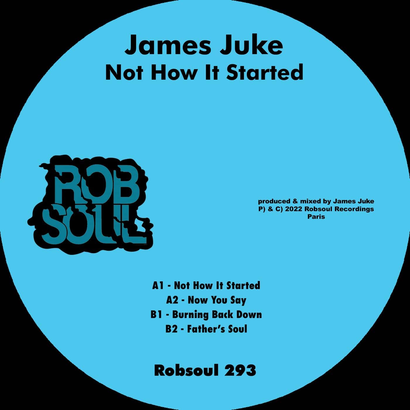 image cover: James Juke - Not How It Started / RB293