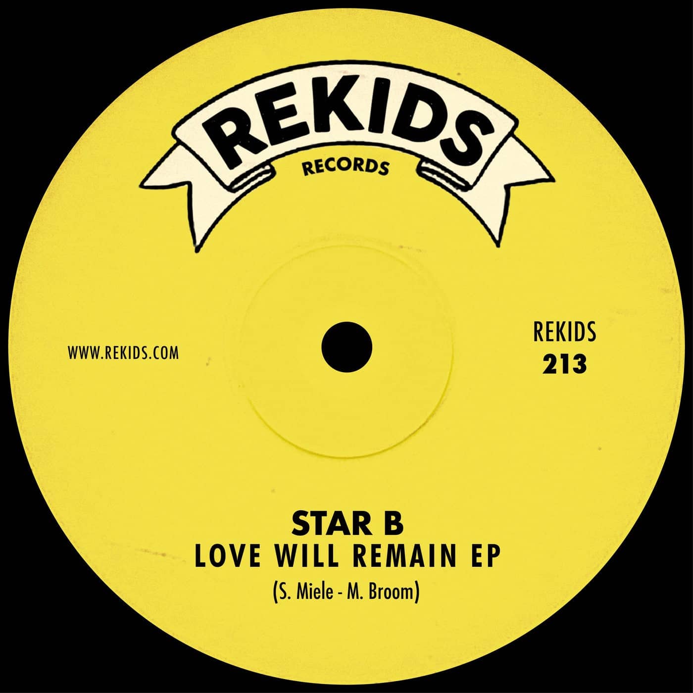 image cover: Mark Broom, Riva Starr, Star B - Love Will Remain EP / REKIDS213