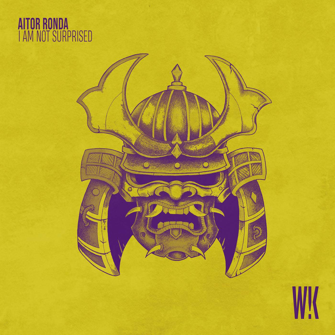 image cover: Aitor Ronda - I Am Not Surprised / WK013