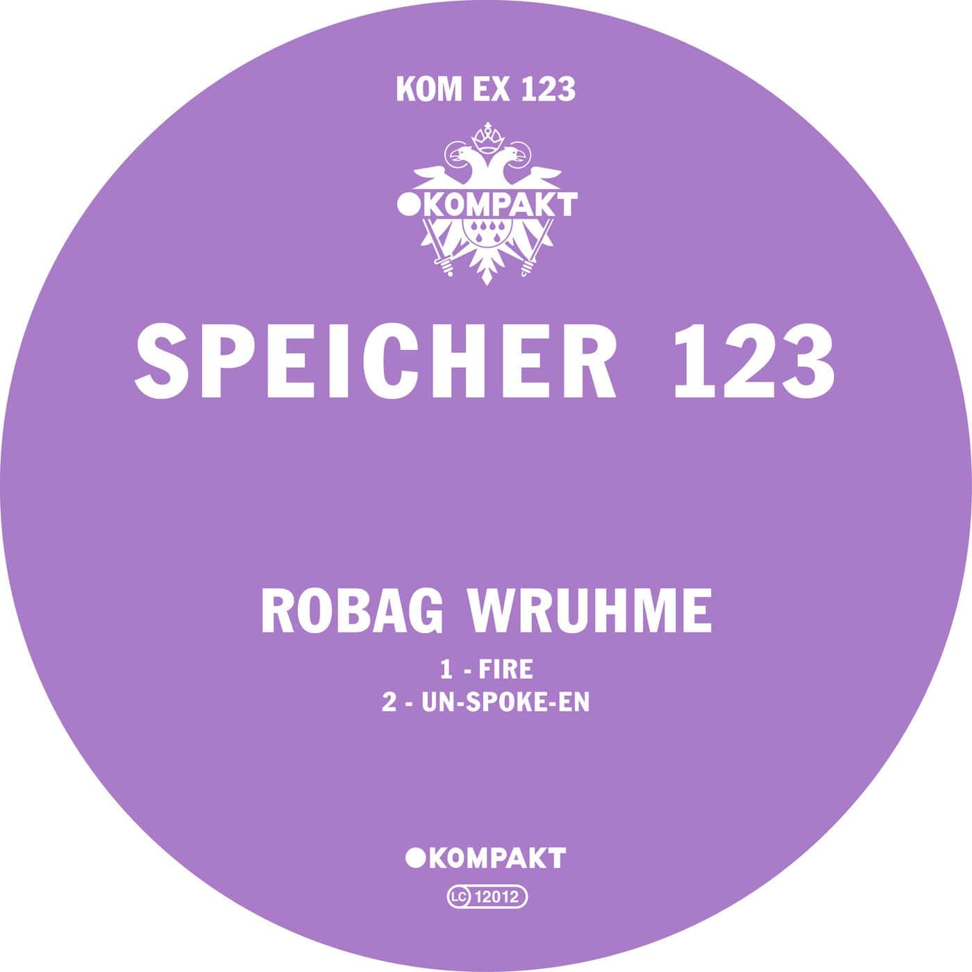 image cover: Robag Wruhme - Speicher 123 / KOMPAKTEX123D
