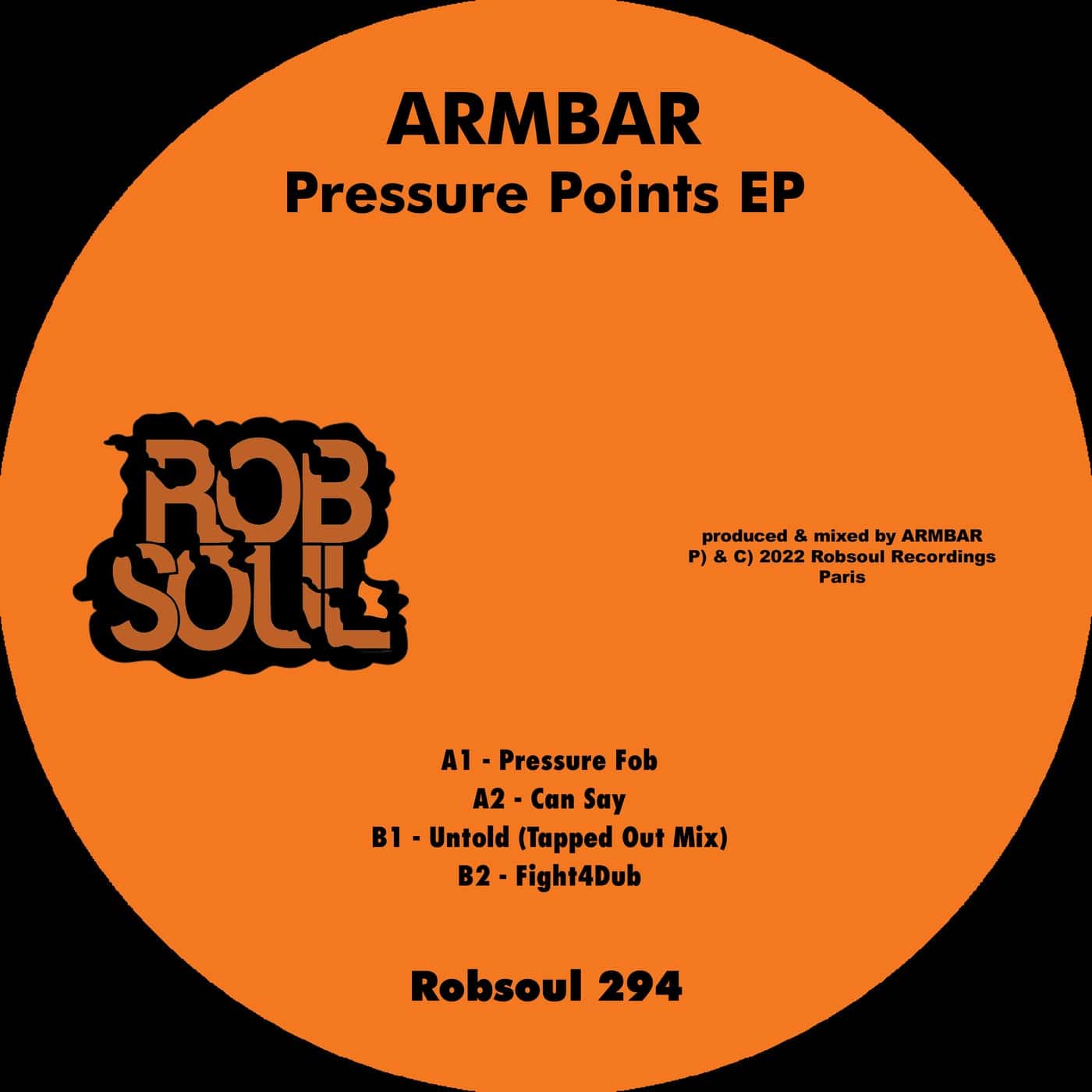 image cover: Armbar - Pressure Points EP / RB294