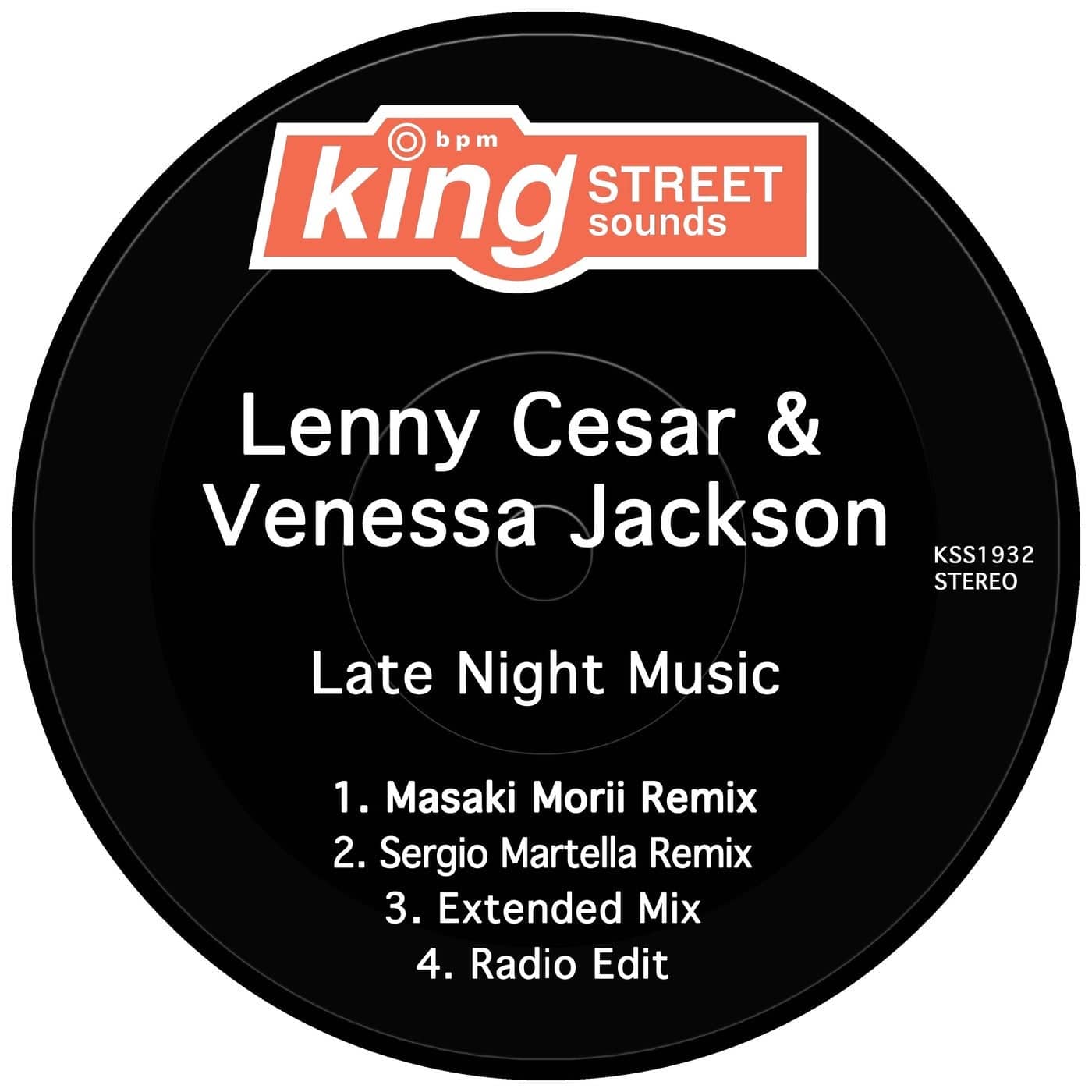 image cover: Lenny Cesar, Venessa Jackson - Late Night Music / KSS1932