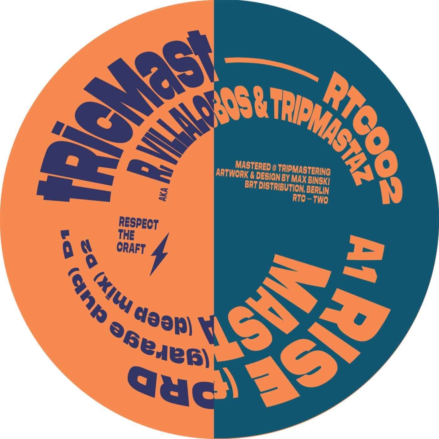 image cover: Ricardo Villalobos, Tripmastaz, tRicMast, SNVRS - RTC002 / RTC002