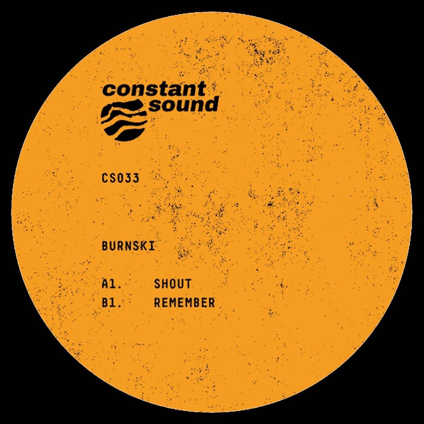 image cover: Burnski - Shout / CS033