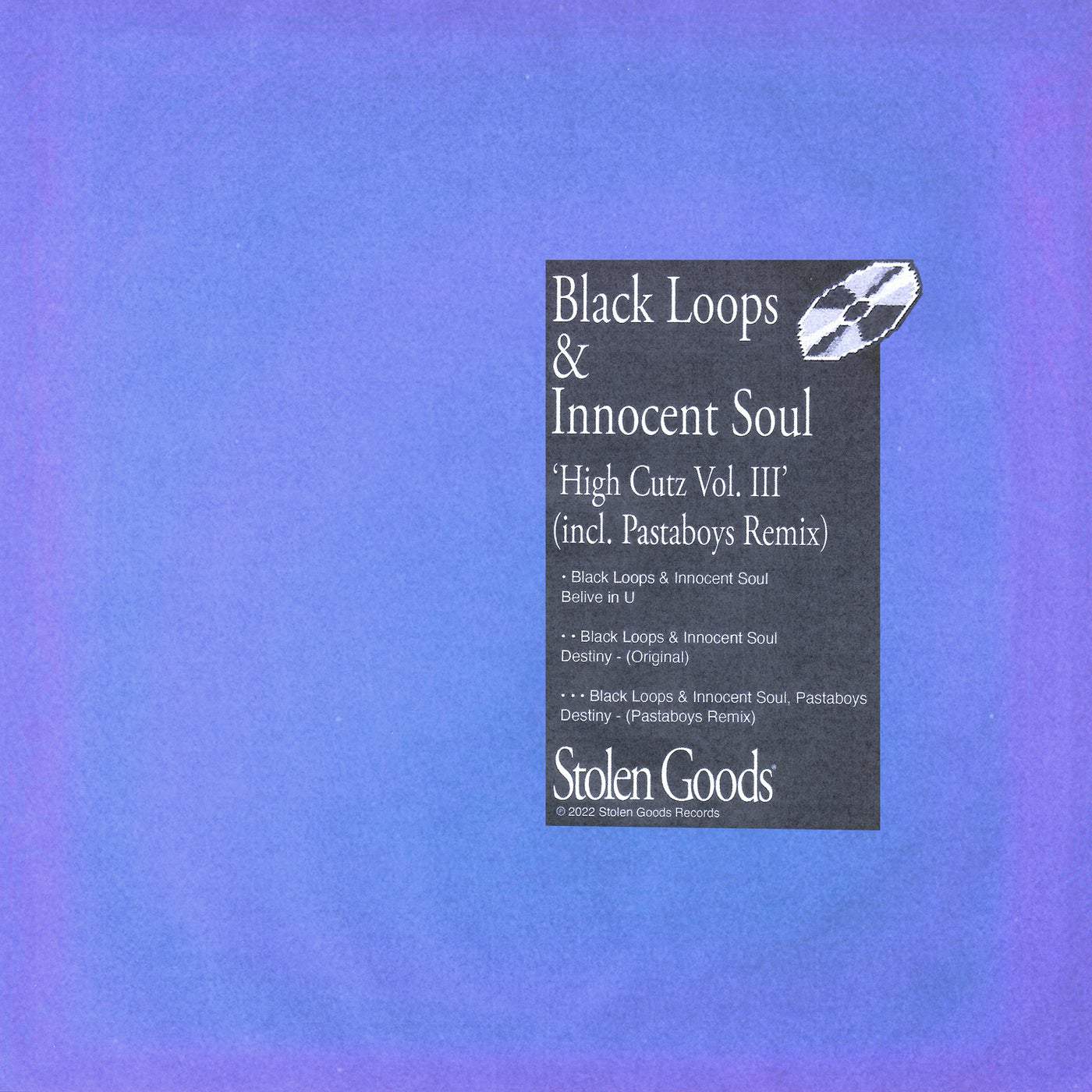 image cover: Black Loops, Innocent Soul - High Cutz Vol. III / SGR002