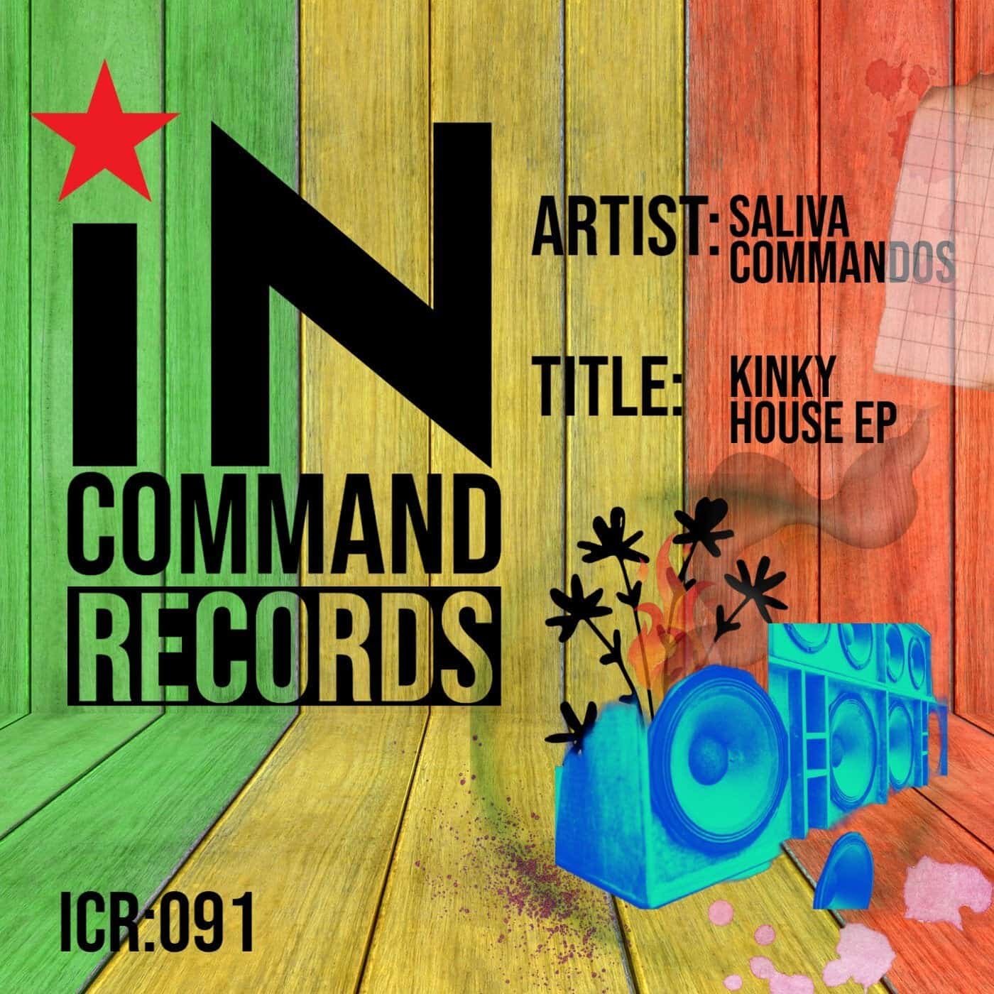 image cover: Saliva Commandos - Kinky House EP / ICR091