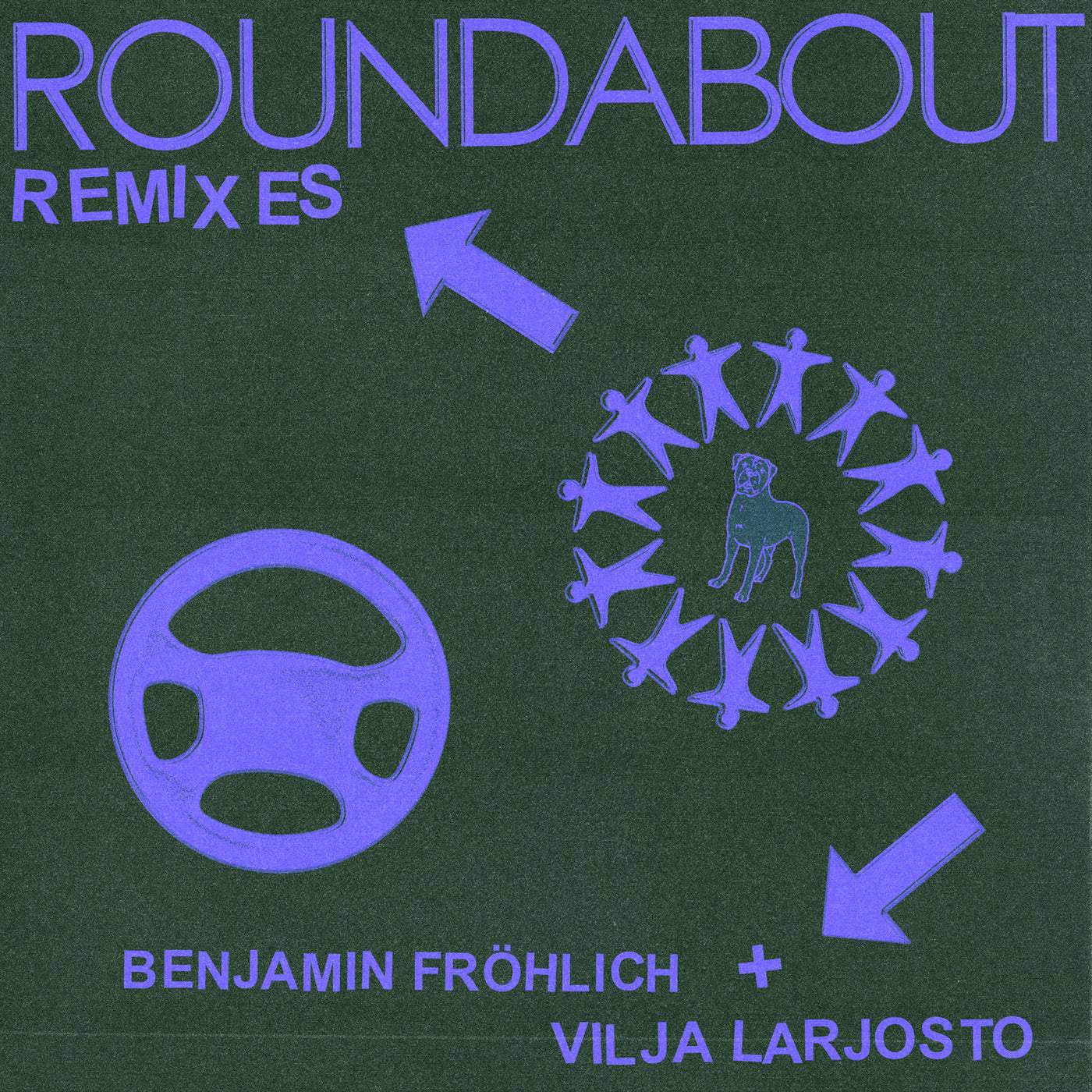 image cover: Vilja Larjosto, Benjamin Fröhlich - Roundabout Remixes / PERMVAC2542