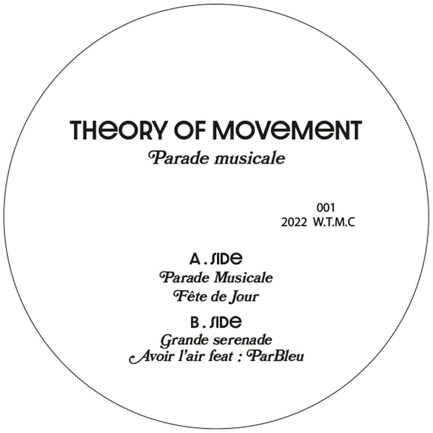 Download Theory of Movement, Parbleu - Parade Musicale on Electrobuzz