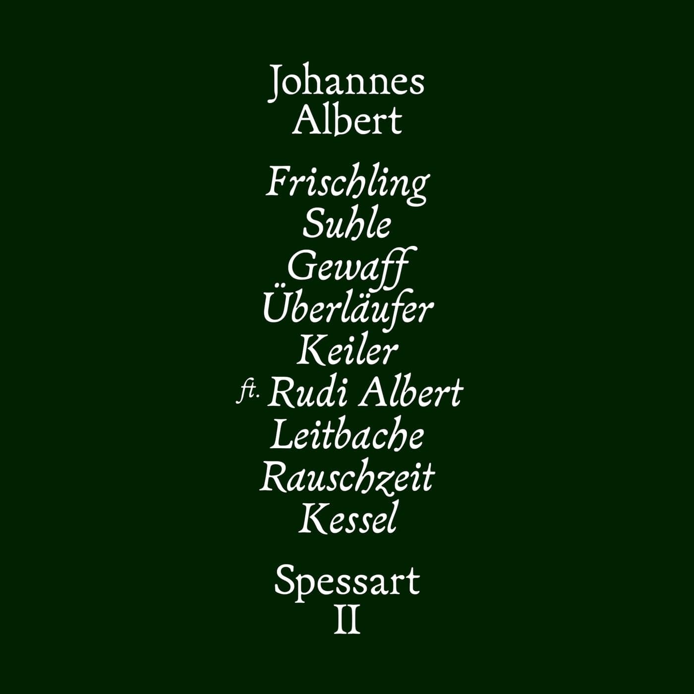 Download Johannes Albert, Rudi Albert - Spessart II on Electrobuzz