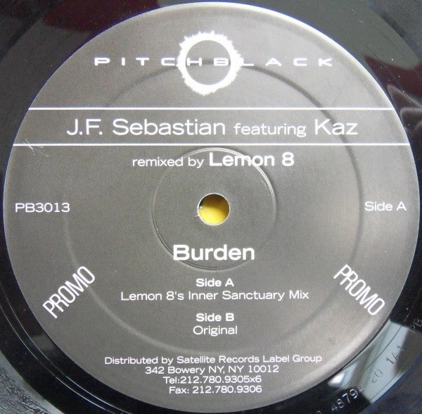 image cover: J.F. Sebastian - Burden /
