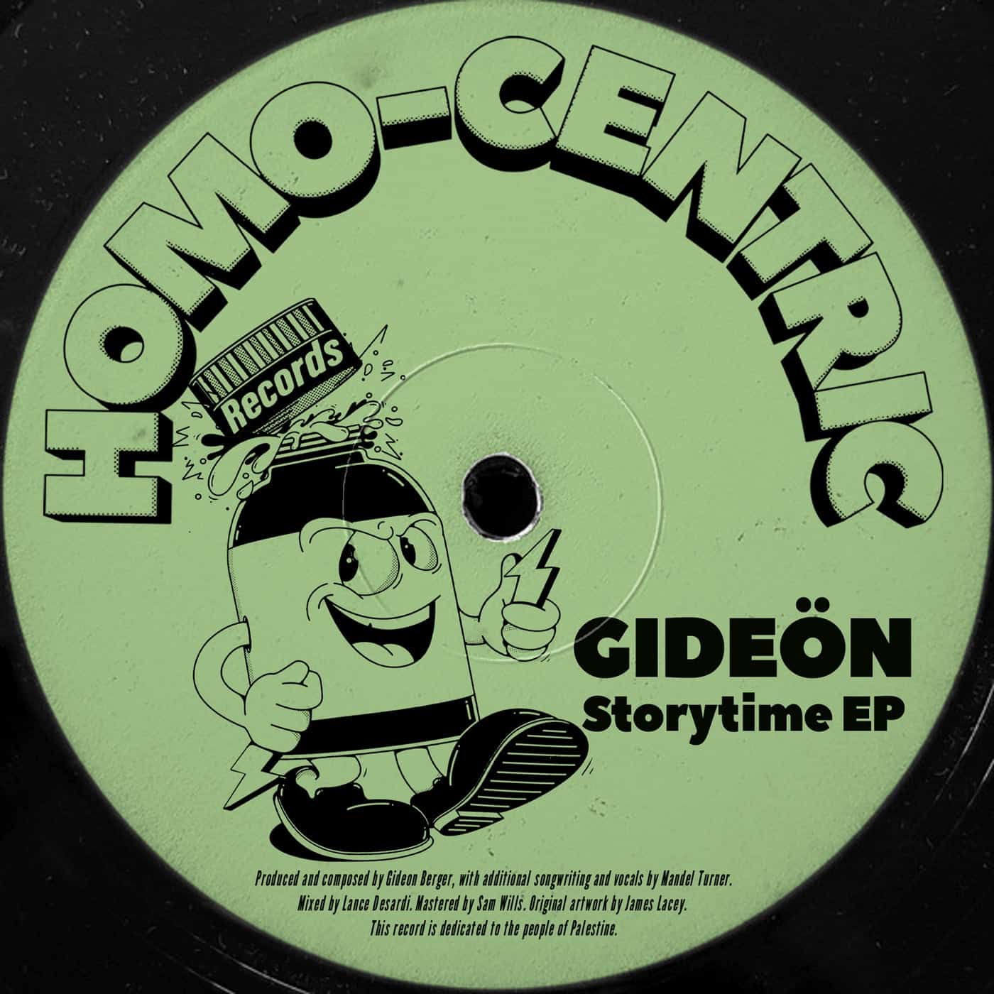 image cover: Mandel Turner, GIDEÖN, Ebs, Akram Abdulfattah - Storytime EP / HOMOCENTRIC002D