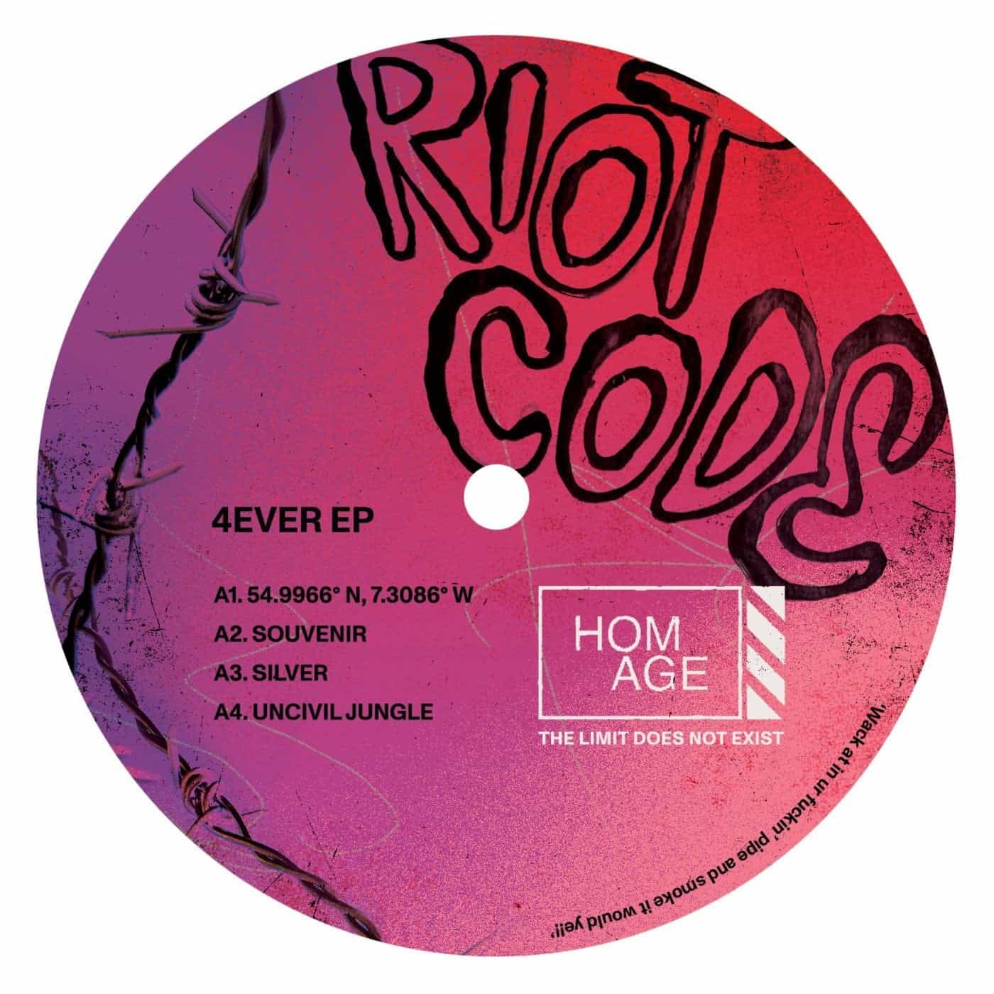 image cover: RIOT CODE - 4EVER / HOMAGE020