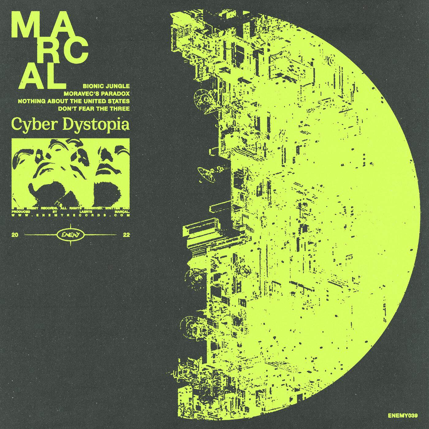 image cover: Marcal - Cyber Dystopia / ENEMY039