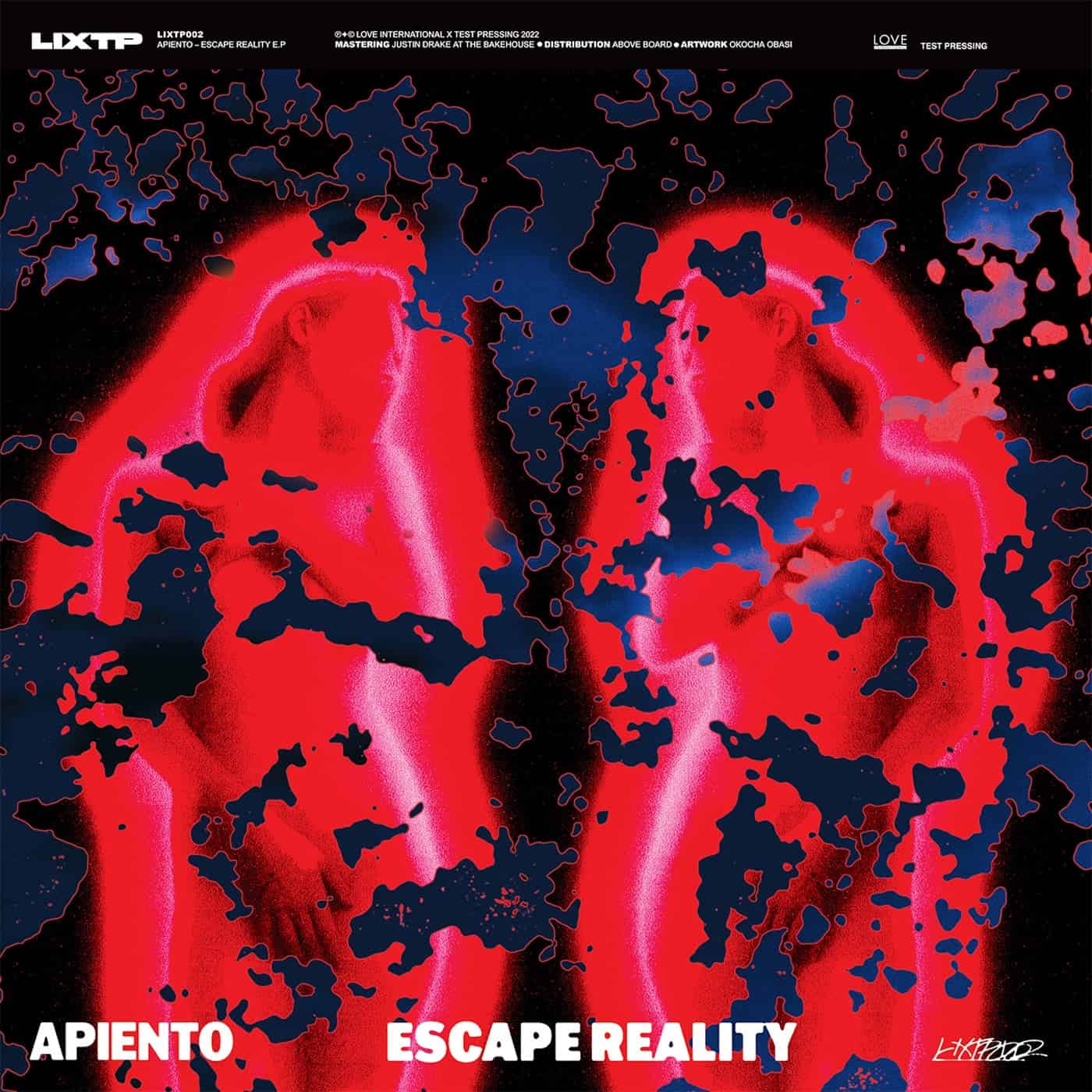 image cover: Apiento - Escape Reality / LIXTP002