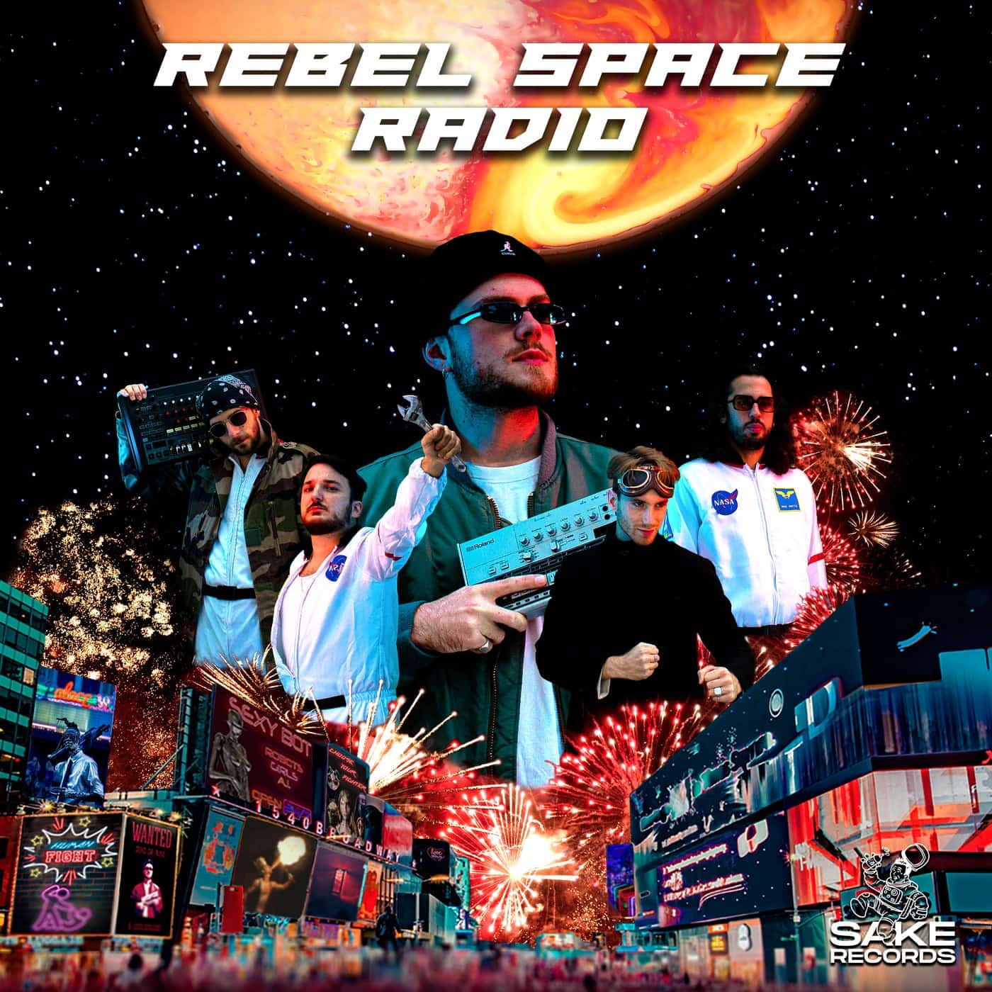 image cover: Romeo Louisa - Rebel Space Radio / 3617055174937