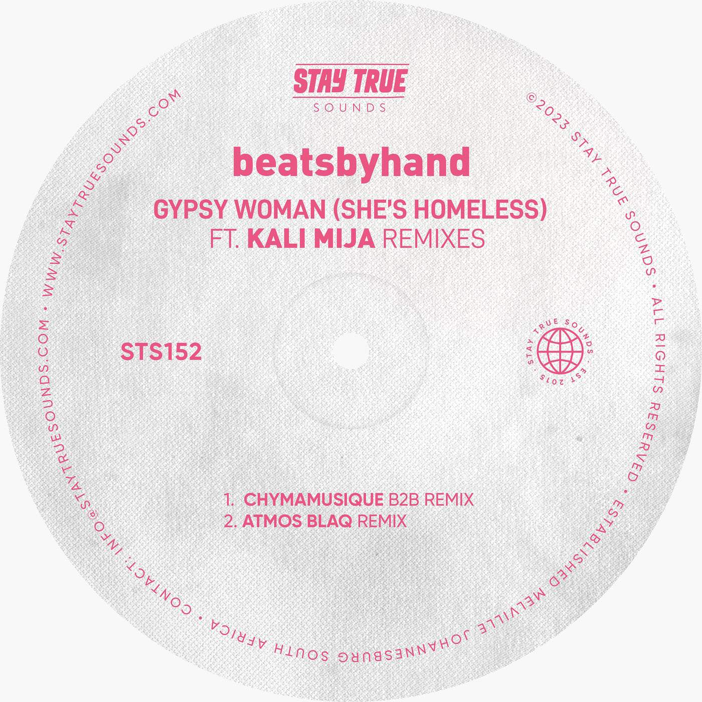 image cover: Kali Mija, beatsbyhand - Gypsy Woman (She's Homeless) - Atmos Blaq & Chymamusique Remixes / 0757572943449