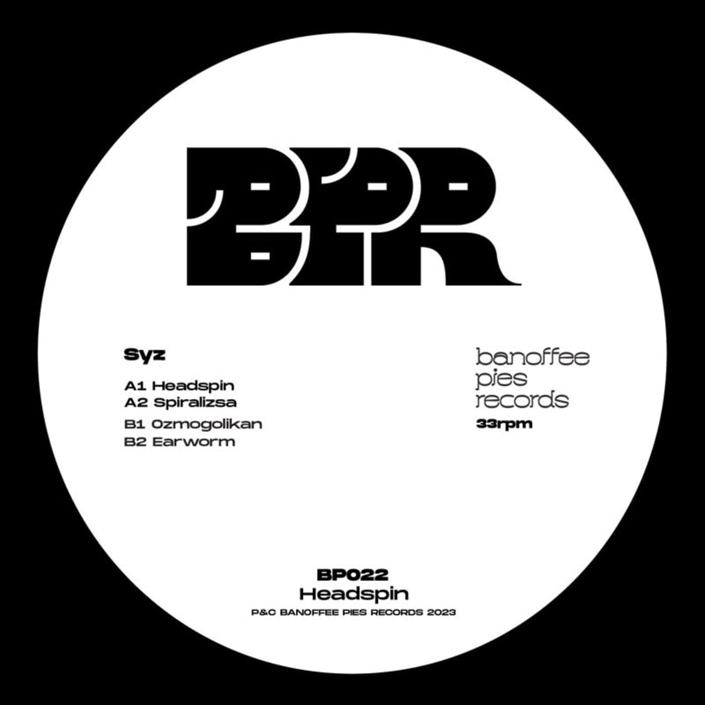 image cover: SYZ - Headspin / BP022DD