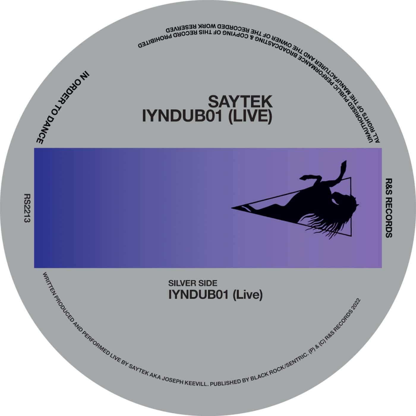 image cover: Saytek - IYNDUB01 (Live) / RS2213